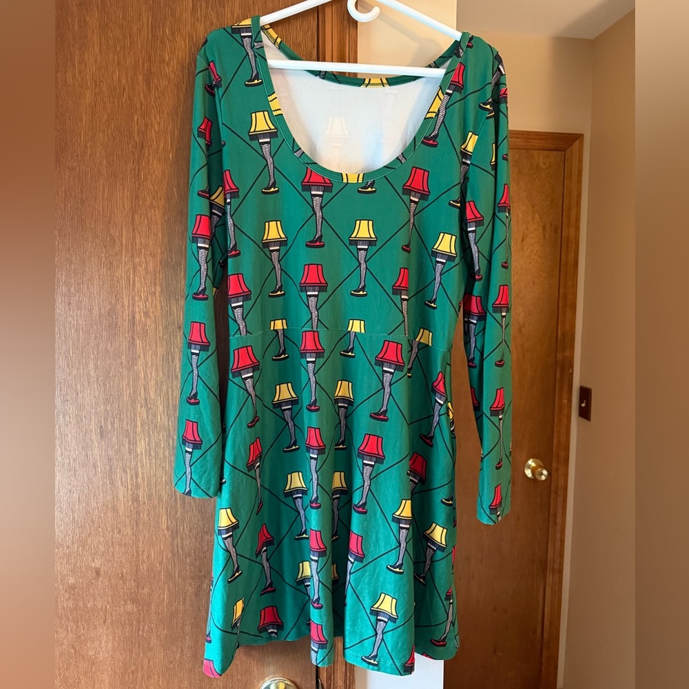 Fragile Leg Lamp Holiday Dress